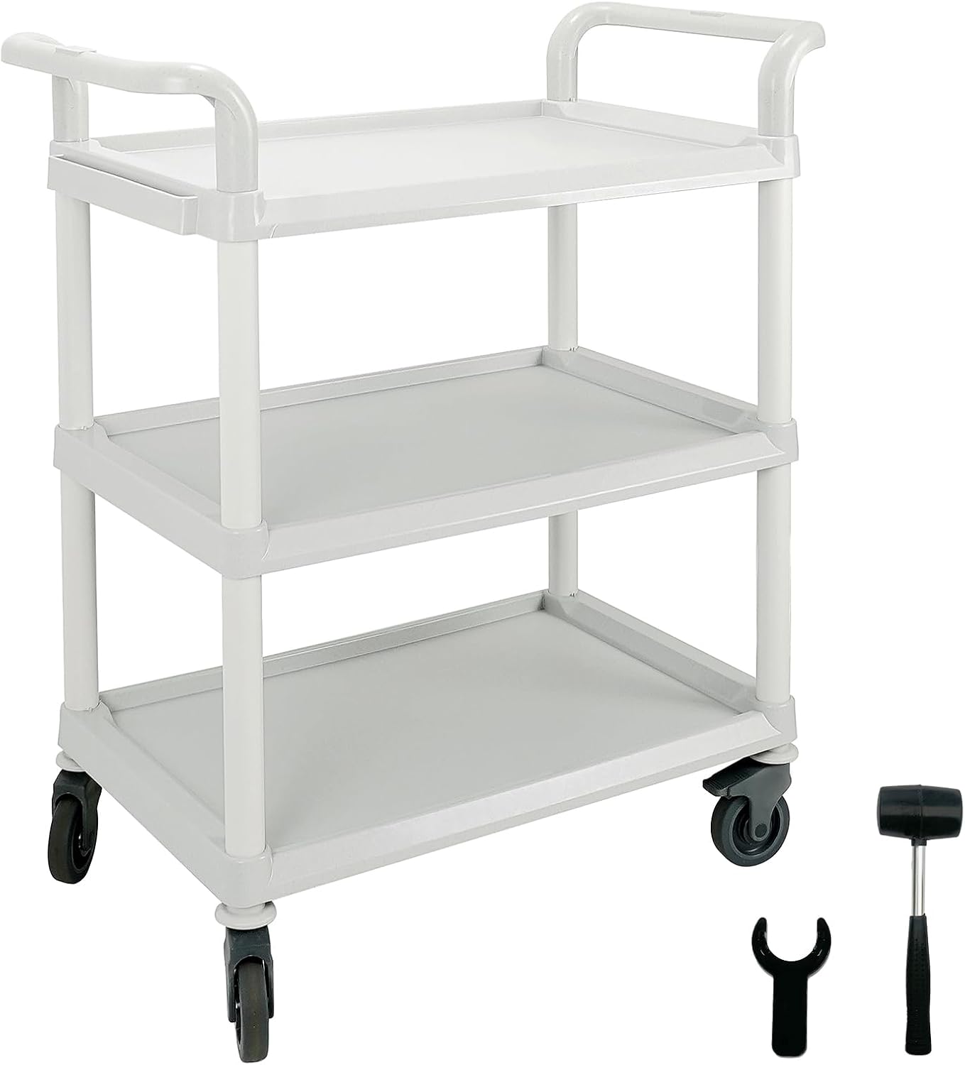 Commercial Kitchen Warehouse - Carrinho de Serviço Utilitário Grande Cinza